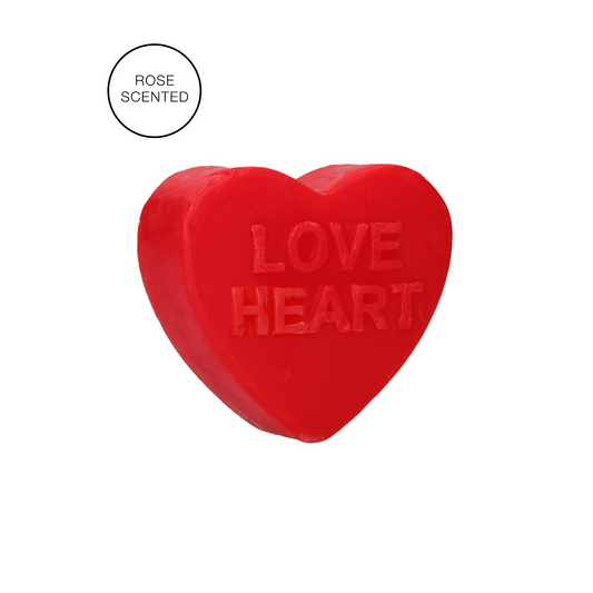S Line Heart Soap Love Heart Rose Scented
