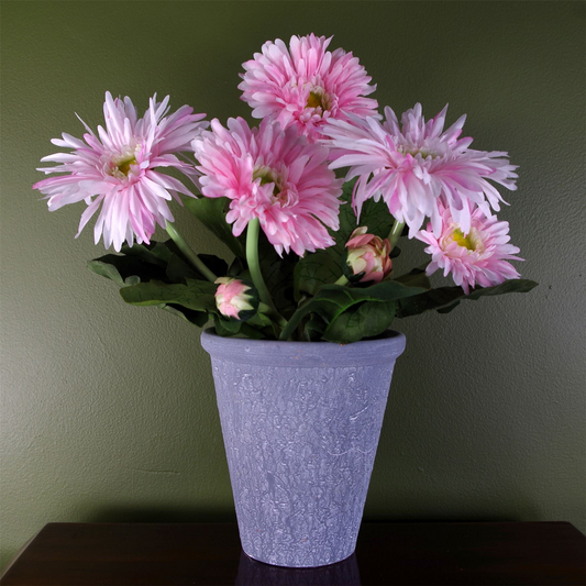 Pink Daisy Plant Artificial
