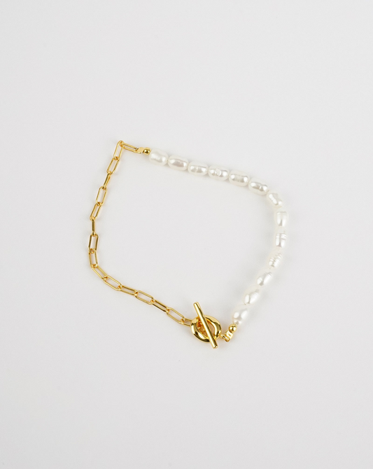 Link Pearl Bracelet