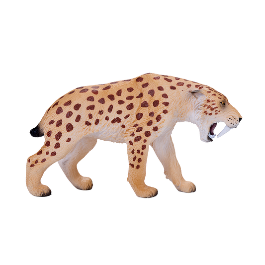 Smilodon Toy Realistic Prehistoric Saber-Tooth Cat Figure
