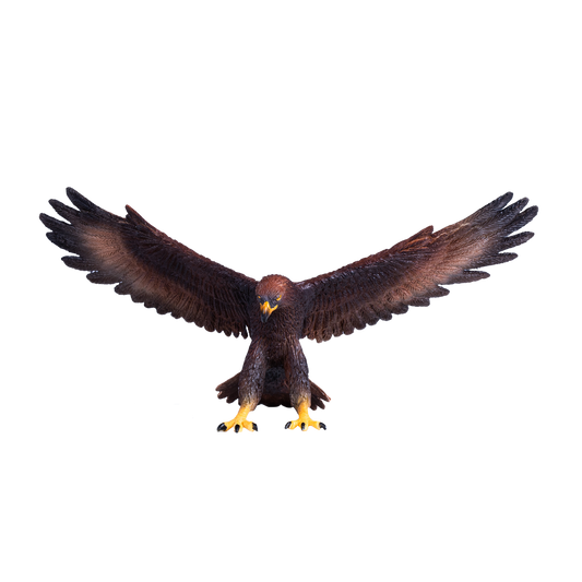 Golden Eagle Toy Realistic Bird of Prey Figurine