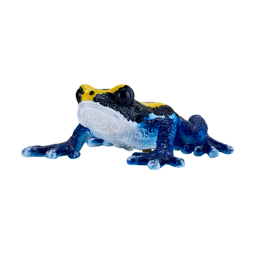 Poison Dart Frog Blue Toy Realistic Rainforest Amphibian