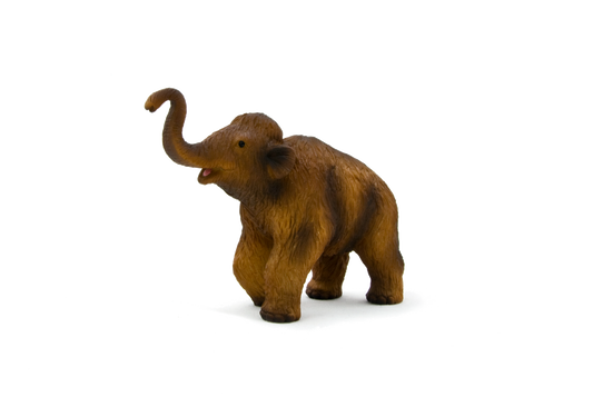 Woolly Mammoth Calf Toy Realistic Prehistoric Animal Model