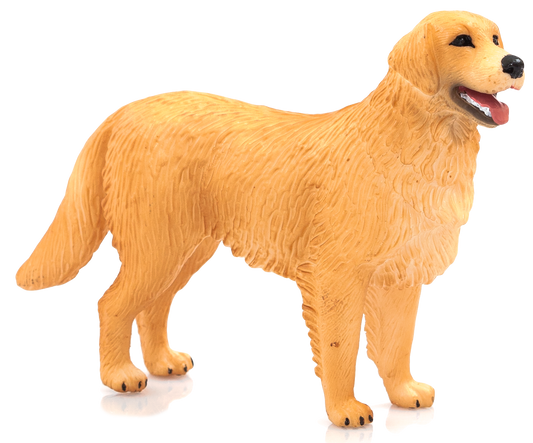 Golden Retriever Dog Toy Realistic Pet Figurine
