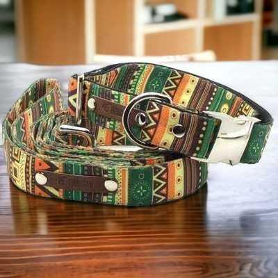 Finnegan's Fabulous Personalised Dog Collar Set