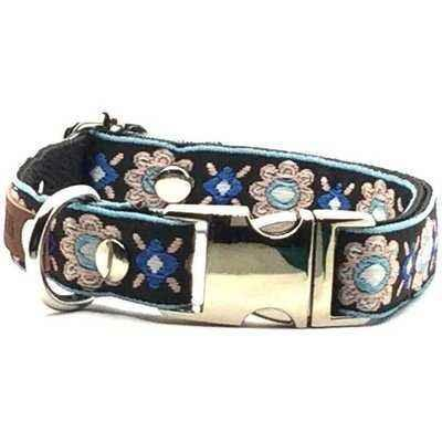 Designer Personalised Dog Collar for Small Dog Breeds