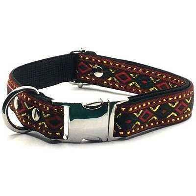 Finnigan's Handmade Durable Designer Dog Collar No.28m