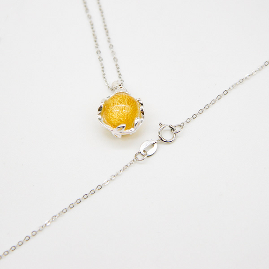 Planet Murano Aroma Necklace - Jovian Gold | Energy & Healing | Diffuse on the go | Gift For her