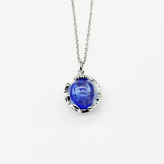 Planet Murano Aroma Necklace - Celestial Sapphire | Energy & Healing | Diffuse on the go | Gift for her