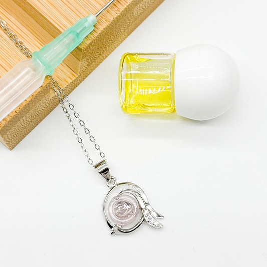 Sterling Silver Zodiac Aroma Necklace - Capricornus Dec-Jan | Perfect Birthday Gift | Energy & Healing | Diffuse on the go