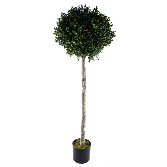 Buxus Ball Artificial Tree UV Resistant Outdoor Topiary 140cm Botanik
