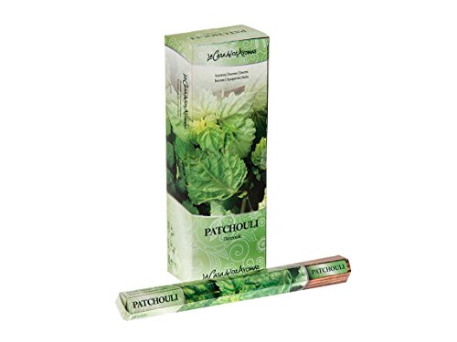 Made In India Fragrance Patchouli Incense Stick – Pack of 6 with 20 Sticks for each pack – Lifetime Stick 2 Hours