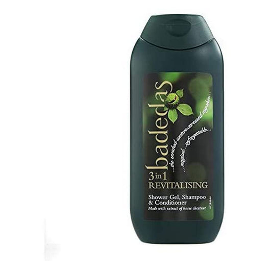 Badedas 3-in 1 Revitalising Shower Gel, Shampoo and Conditioner, 200 ml