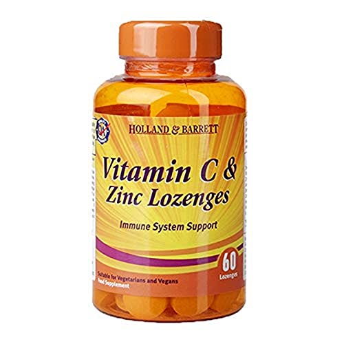 Holland & Barrett Vitamin C and Zinc, 60 Lozenges