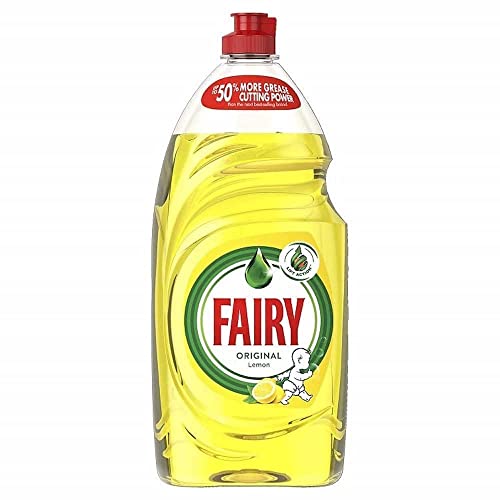 Fairy Original Washing Up Liquid with LiftAction. No Soaking, No Grease, No Fuss and Gentle On Your Skin