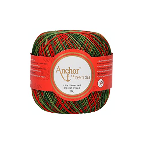 Anchor Freccia Stärke 12 4787012 Multicolor Häkelgarn, 100% Baumwolle