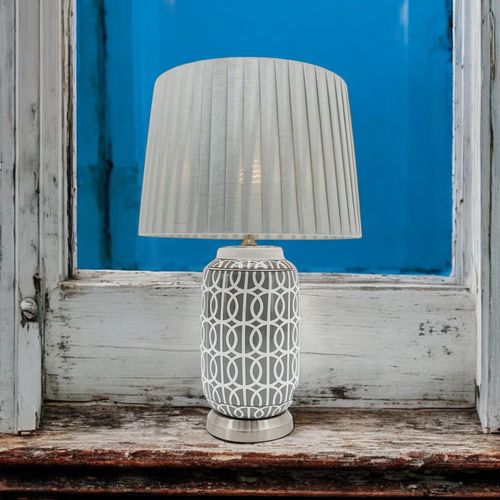 43CM LAMP AND SHADE