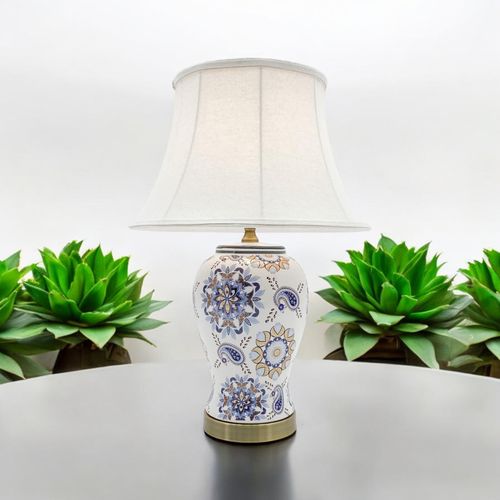 45CM LAMP AND SHADE
