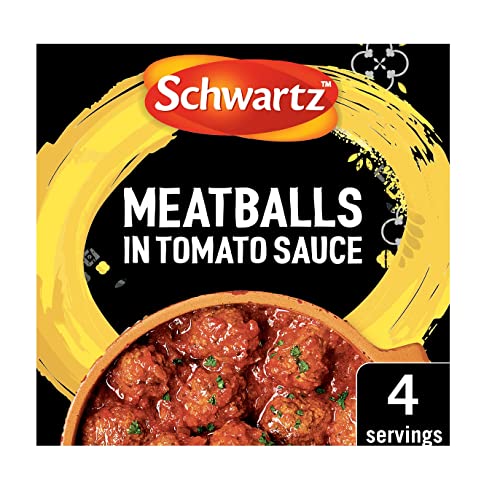 Schwartz Meatballs in Tomato Sauce Recipe Mix, 30g