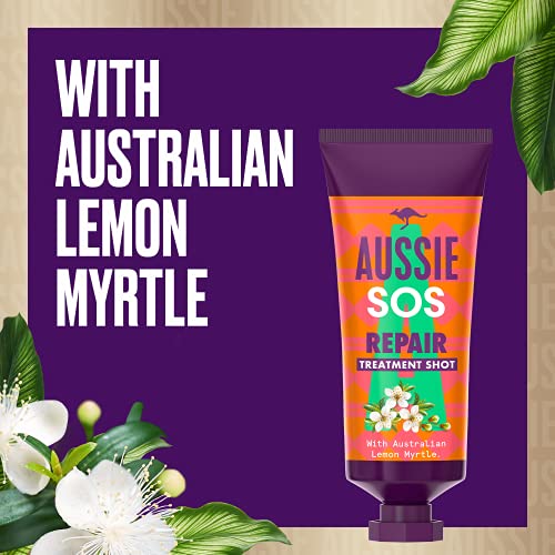 Aussie SOS Repair Shot Deep Conditioning Hair Treatment For Weak And Damaged Hair, 25ml