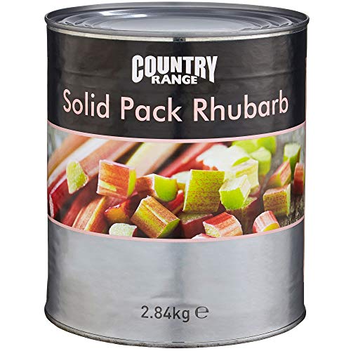Country Range Rhubarb Tinned Solid Pack - 1x2.84kg