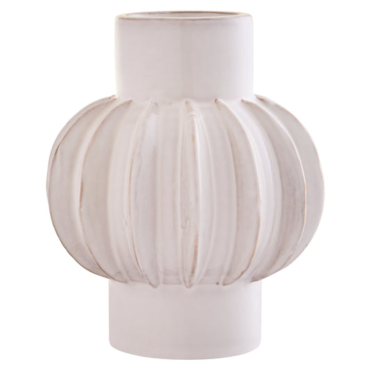 Kondo Cream Bubble Vase