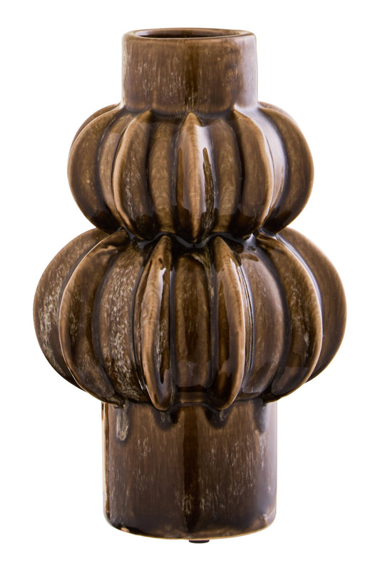 Kondo Brown Bubble Vase