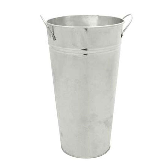 Galvanised Vase 20cm