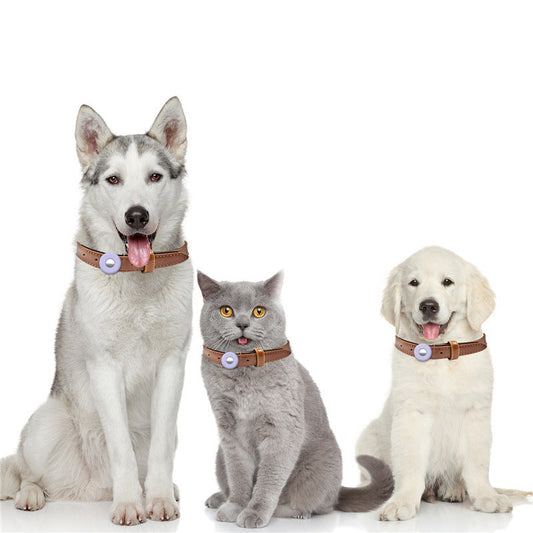 Silicone Protective Sleeve Airtags Anti-lost Artifact Pet Collar Cat