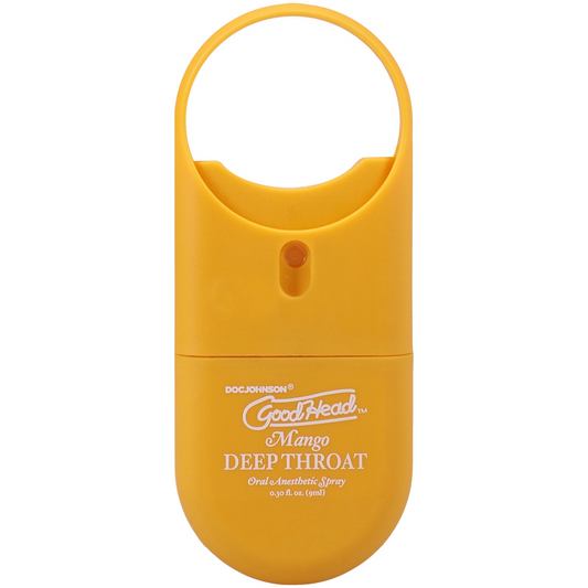 GoodHead Deep Throat Spray ToGo Mango 30oz