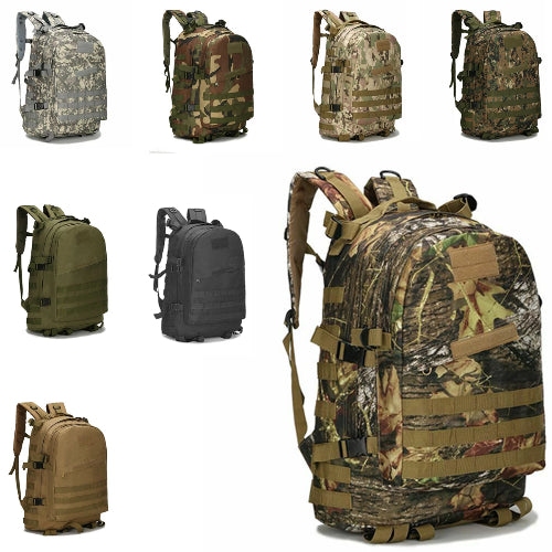 40L 3D Bag - Molle Tactical Backpack