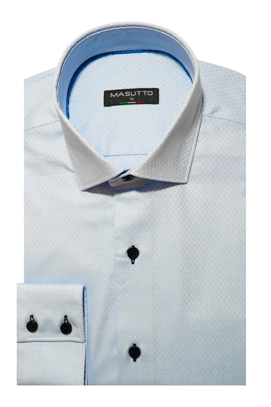 MASUTTO BOLOGNA/02 LONG SLEEVE BUTTON DOWN SHIRT