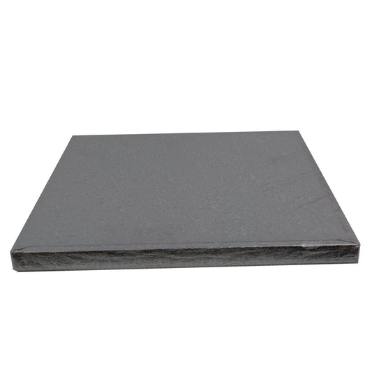 7" SQUARE Drum SILVER Cake BOARDS - PACK OF 5 12mm thick