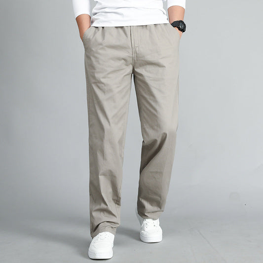 Men's Fall Winter Overalls Casual Straight