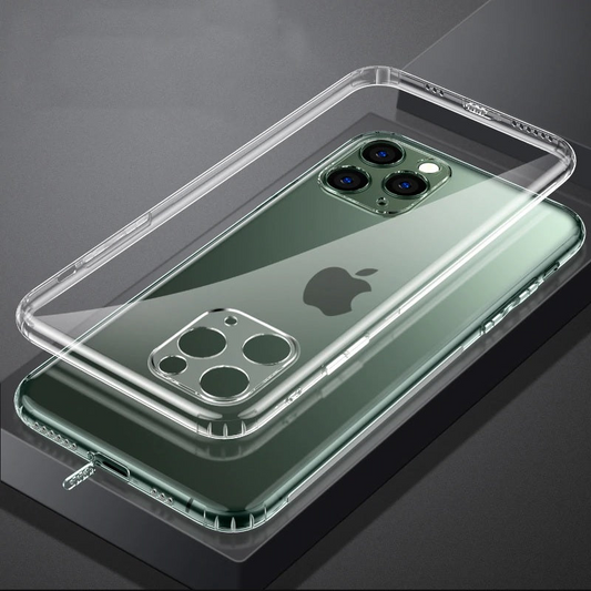 Soft TPU Clear Case with Dust Plug - For iPhone 16e