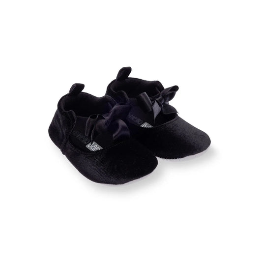 HelloBaby Girls Christmas Pre-Walker Shoes - Black