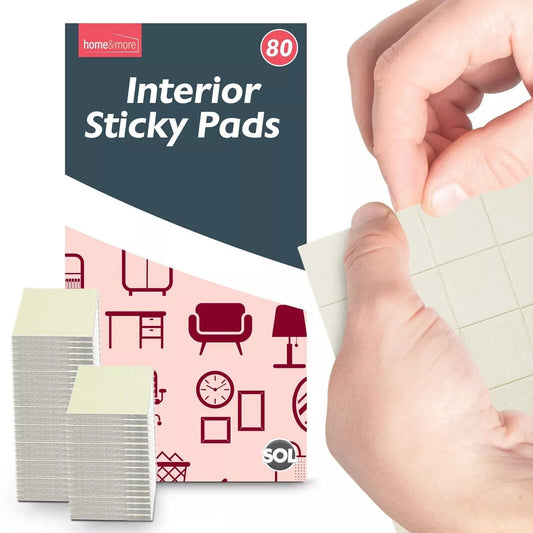 80-320 Interior Sticky Pads Strong Double Sided Self Adhesive Home Interior Foam