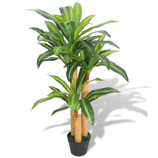 Artificial Dracaena Plant With Pot 100 Cm