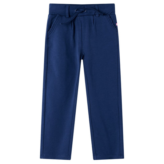 Kids' Pants With Drawstring Navy 116