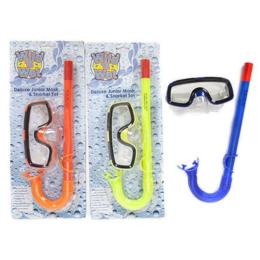 Deluxe Junior Mask & Snorkel Set