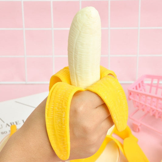 Creative Pet TPR Banana Pet Interactive Toy Supplies