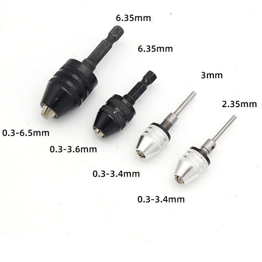 0.3-6.5mm Quick-change Hexagonal Handle Three-jaw Custom