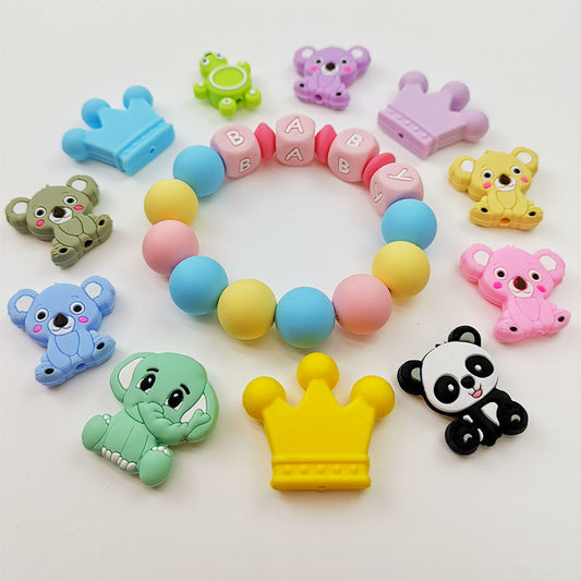 Baby Silicone Dental Gel DIY Pacifier Chain Accessories