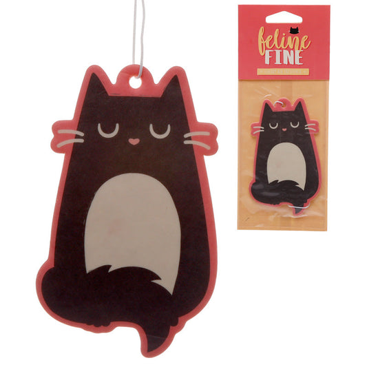 Air Freshener - Cherry Scented Feline Fine Black Cat