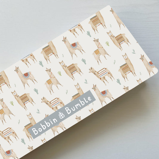 Travel Changing Mat - Alpacas