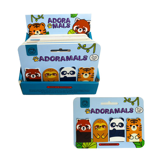 Adoramals Wild Shaped Magnetic Bookmark Set