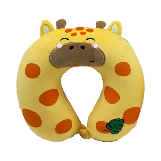 Relaxeazzz Raffi the Giraffe Adoramals Plush Memory Foam Travel Pillow