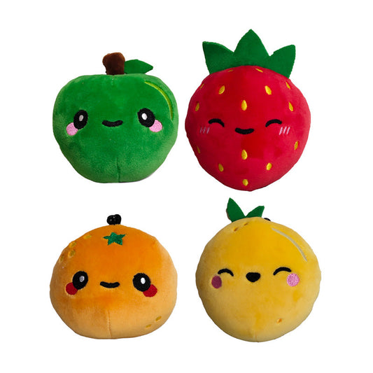Squidglys Foodiemals Fruit Plush Mini Keyring