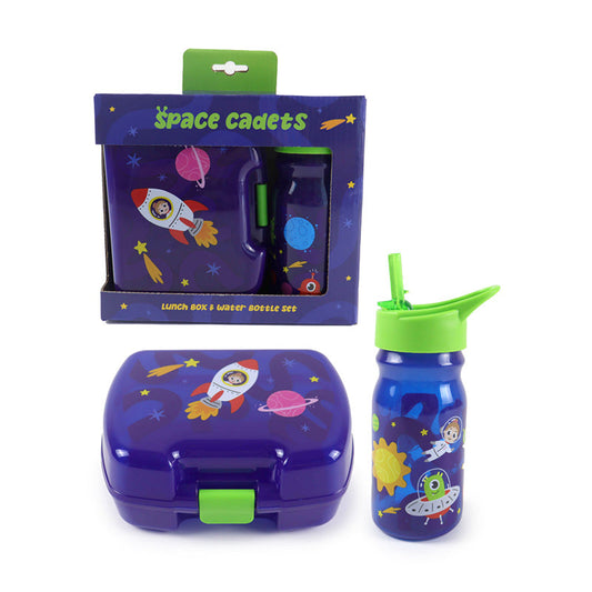 Space Cadet Lunch Box & Water Bottle Set