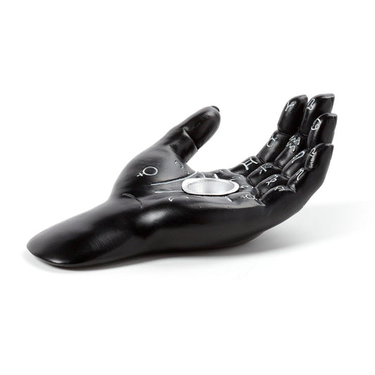Mantric Hand/Tarot Hand Palm Incense Cone Burner Dish